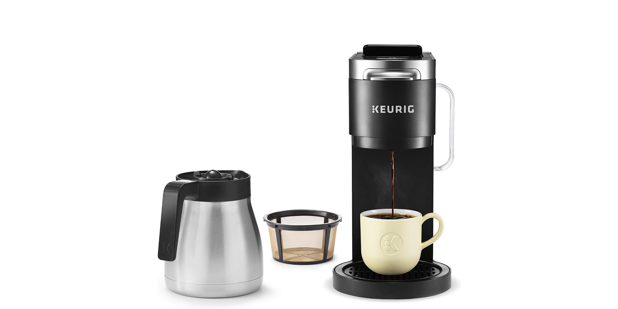 Keurig's KDuo Plus maker handles both small and large brews at 179
