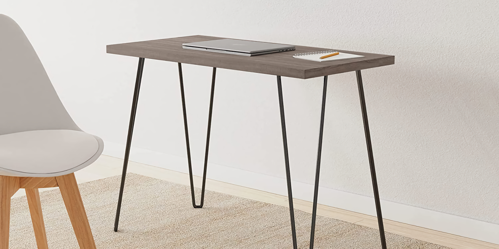 Amazon's hairpin leg desk pairs minimalism with retro at under 43