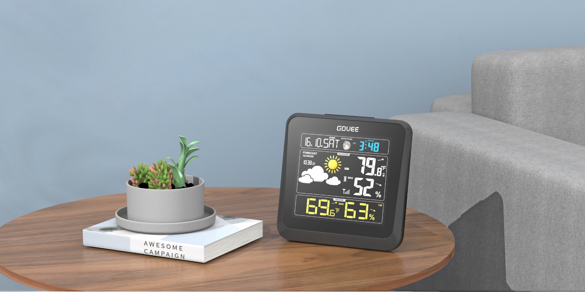 Govee s Outdoor Wireless Weather Station Has 24 hour Prediction More 