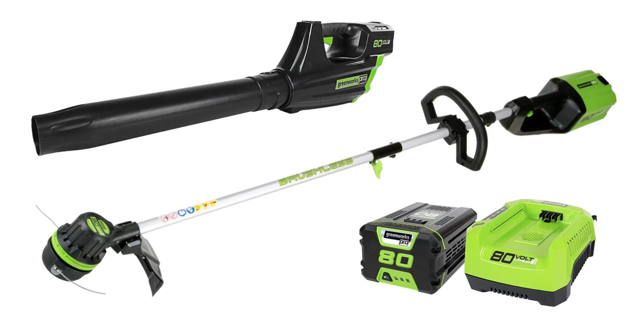 Bundle two  Pro 80V cordless tools at the second-best price .