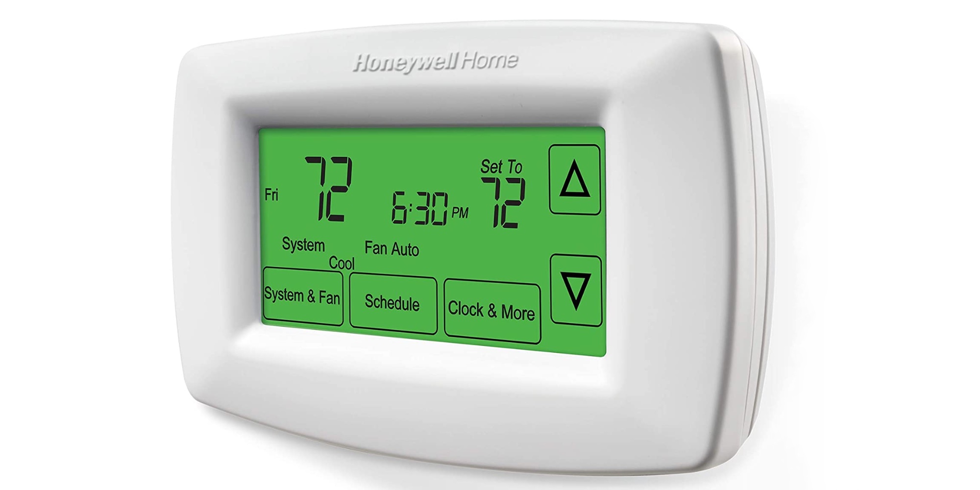 Honeywell's 7Day Touchscreen Thermostat delivers automated AC without
