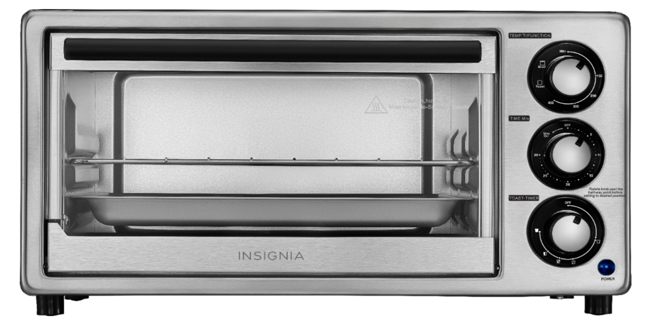 insignia 6 slice toaster oven air fryer