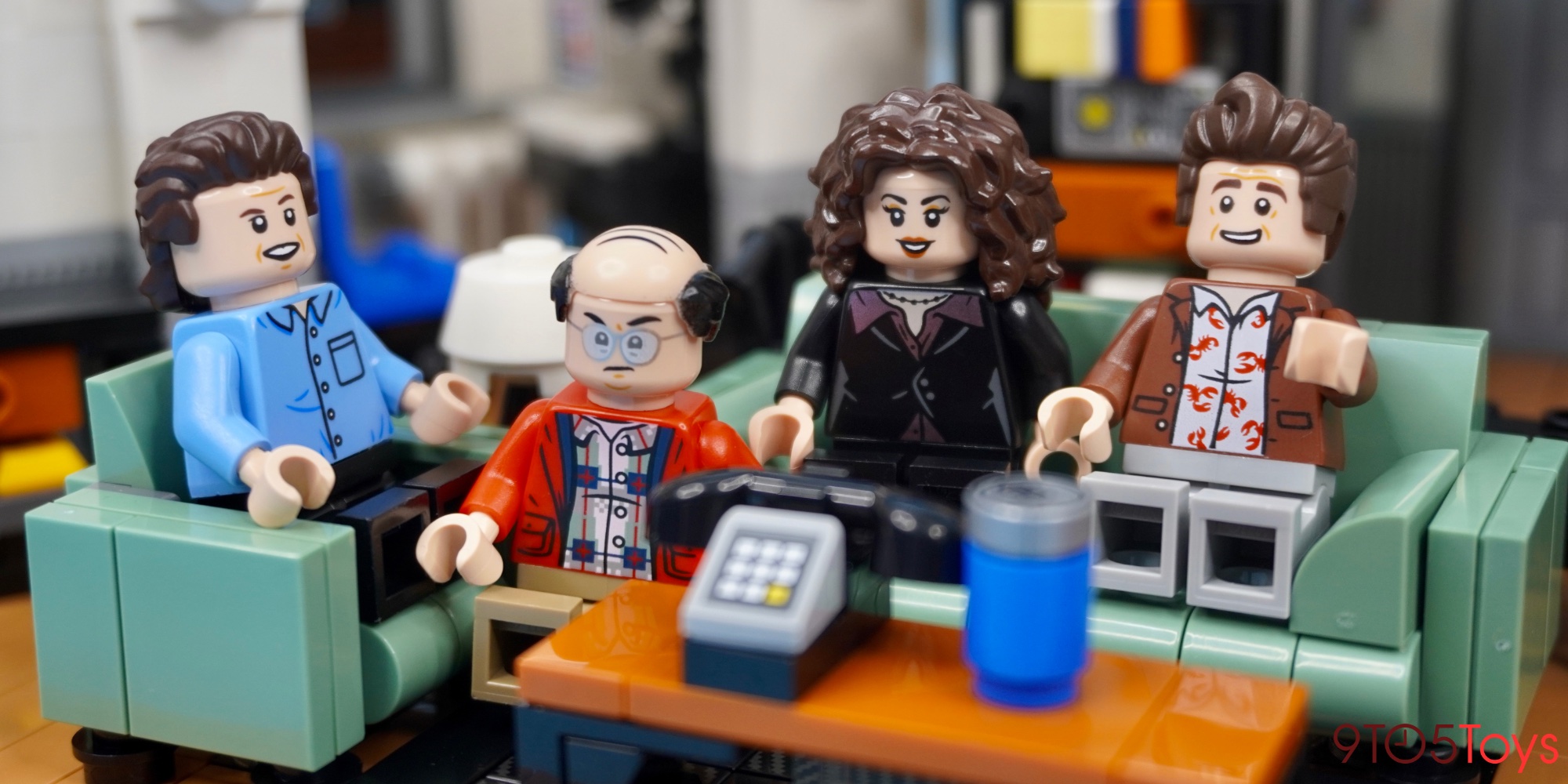 LEGO Seinfeld review Assembling Jerry's Apartment 9to5Toys