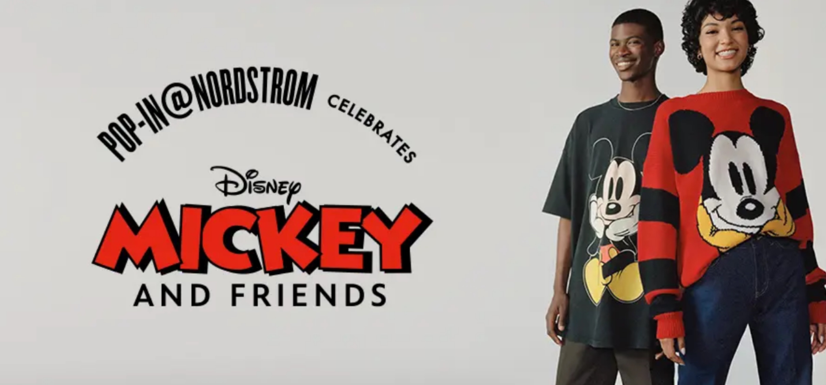 Mickey & Friends Join Nordstrom in Pop-In Series at 2 Canadian Stores