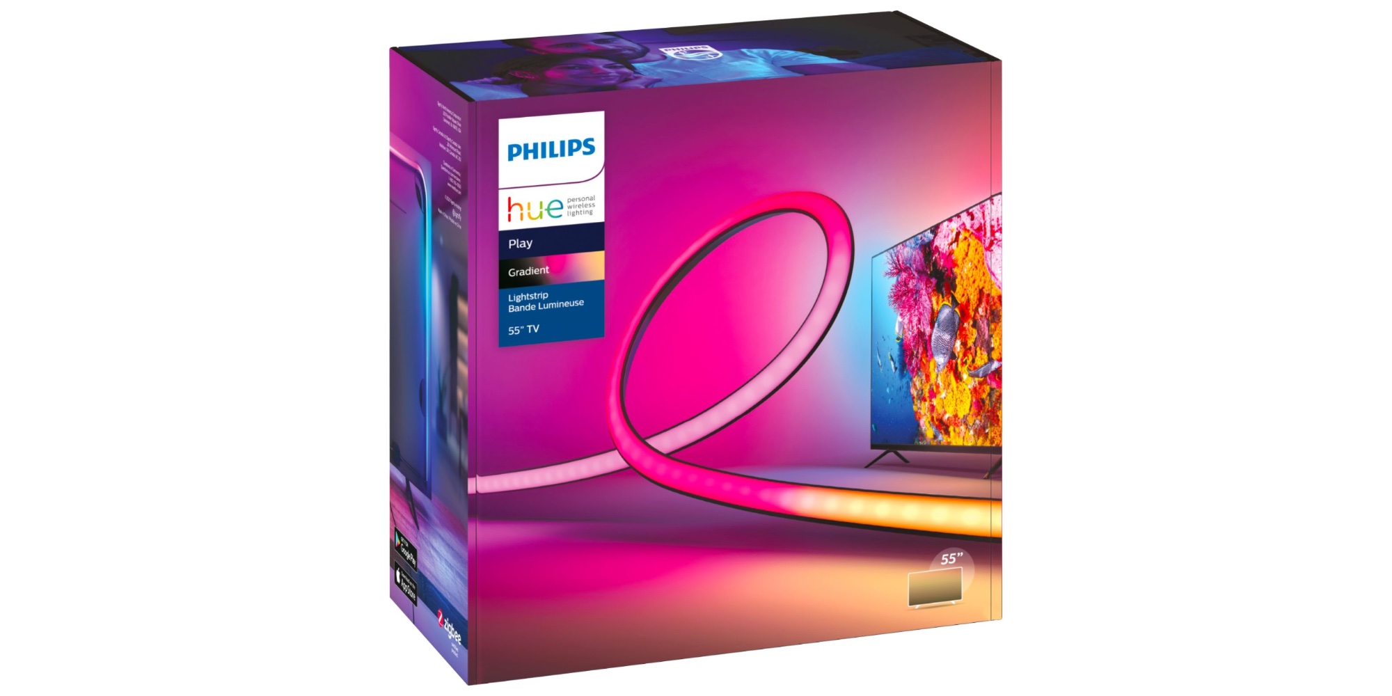 Philips Hue Play HDMI Sync Box Bundle (Hue Sync Box + .