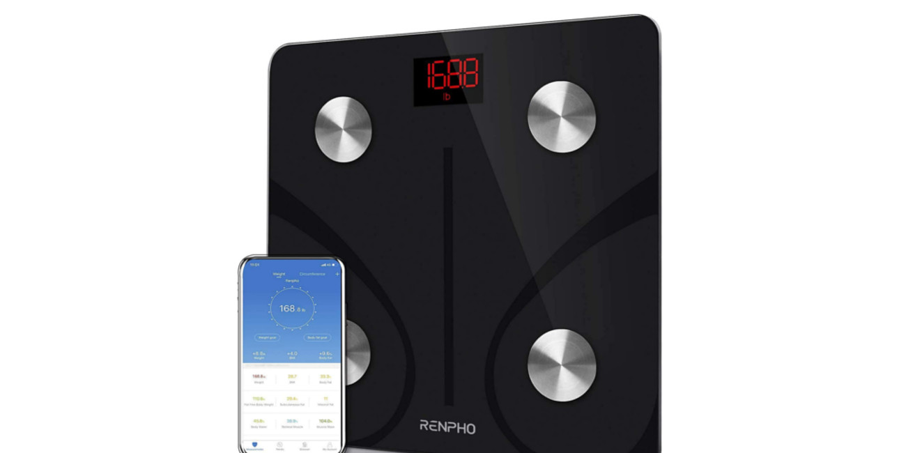 Renpho's Apple Watch-friendly Smart Scale tracks your fitness journey at  $17.50 (Reg. $25+)