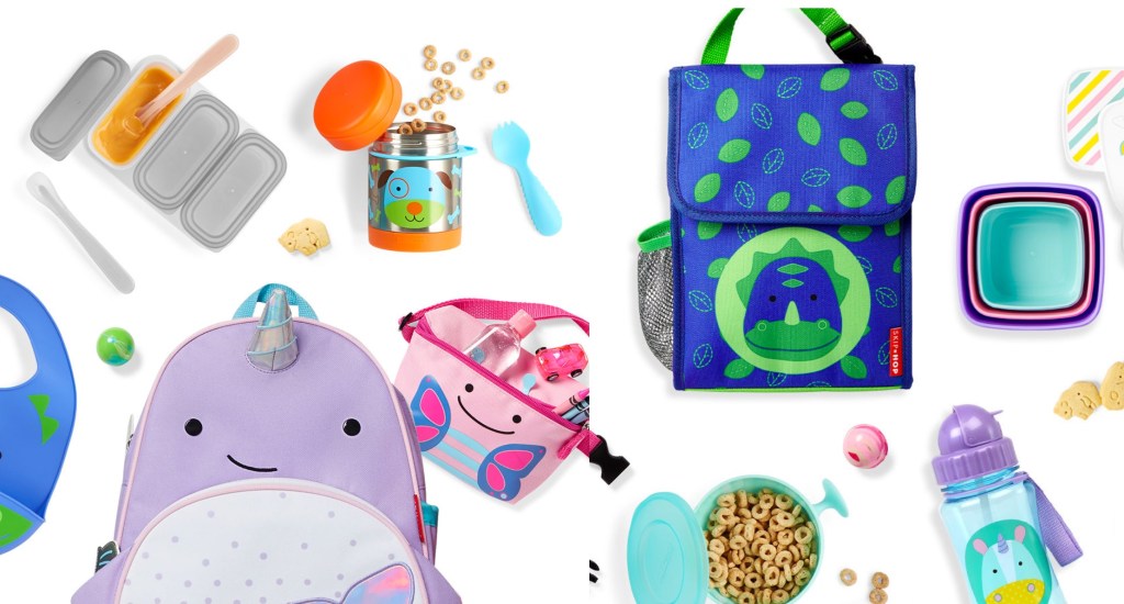 The Skip Hop back-to-school guide offers backpacks, lunch kits