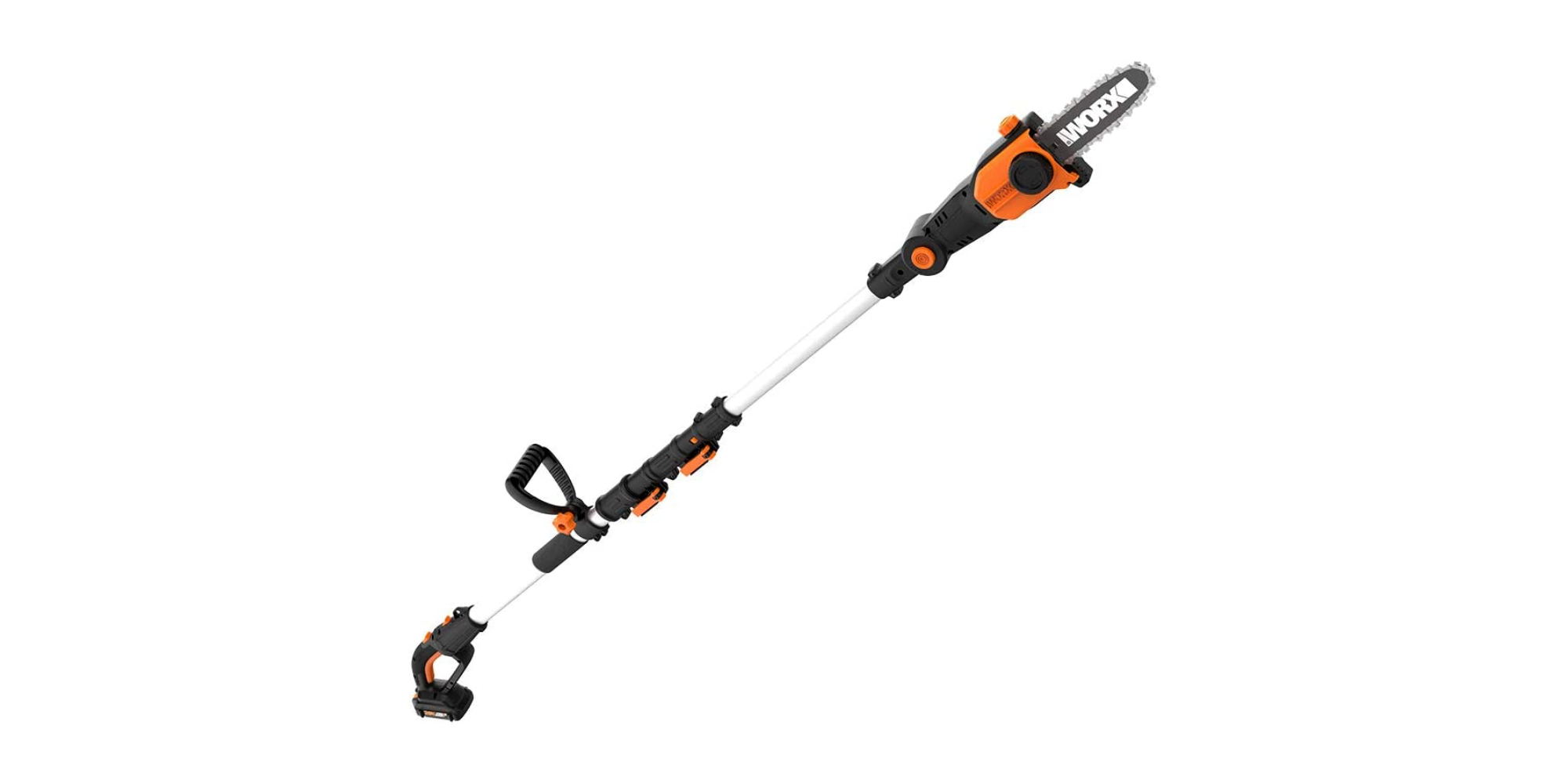 WORX 2-in-1 20V Pole Saw Kit kicks gas and cords to the curb: $110 (Reg ...