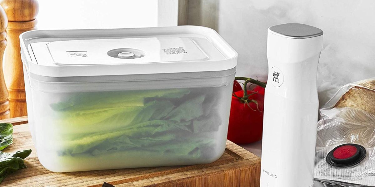 ZWILLING 6pc. reusable vacuum sealer starter set now 30 Prime shipped