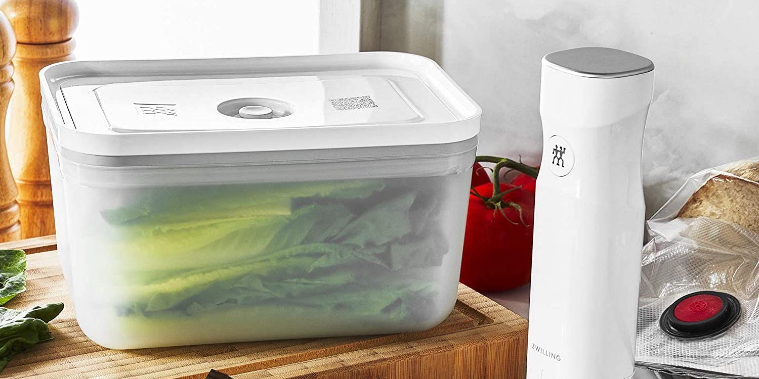 ZWILLING 6pc. reusable vacuum sealer starter set now 30 Prime shipped