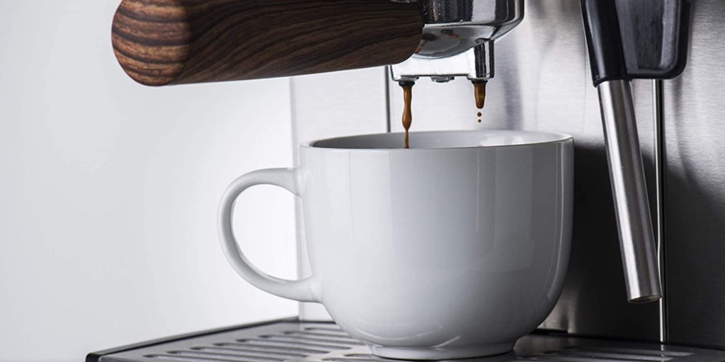 Brim's 15-bar espresso machine with wood accents falls to new  low at  $126