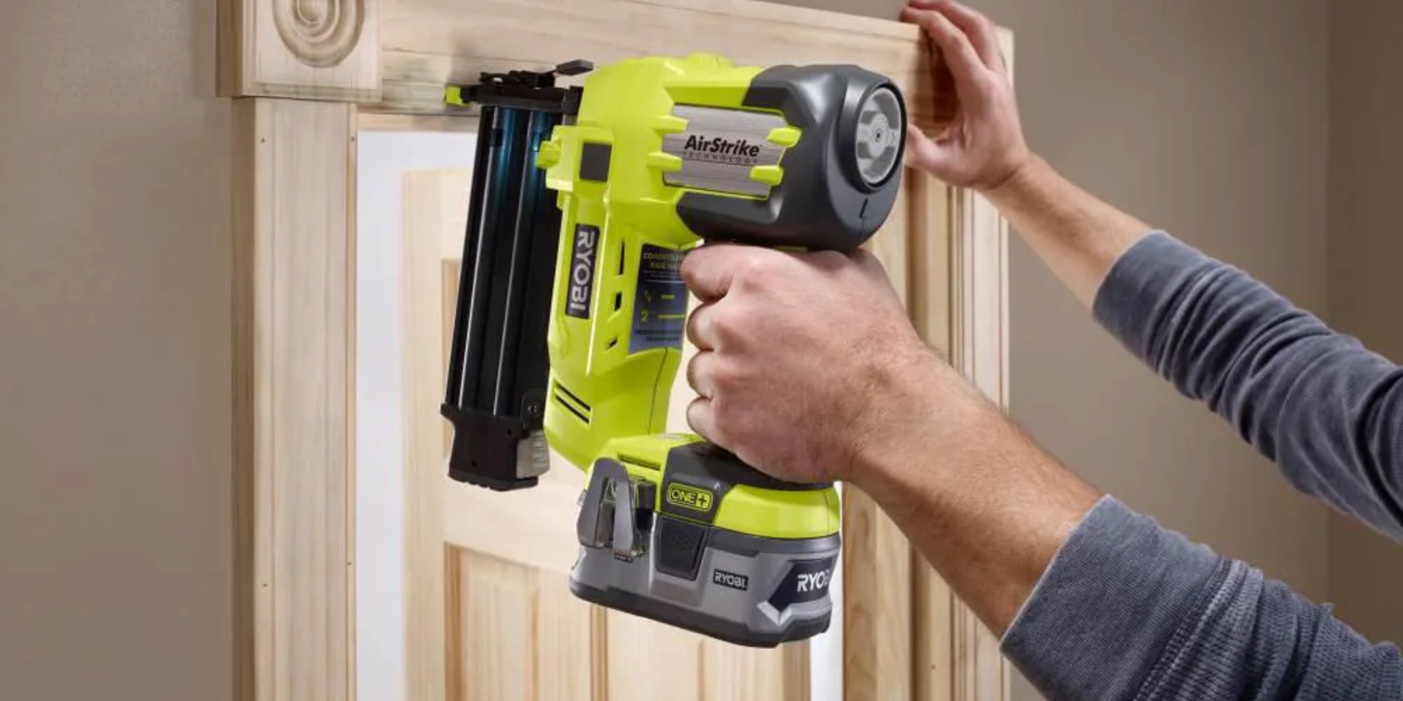 RYOBI's 18V brad nailer is a DIY musthave at 99 shipped