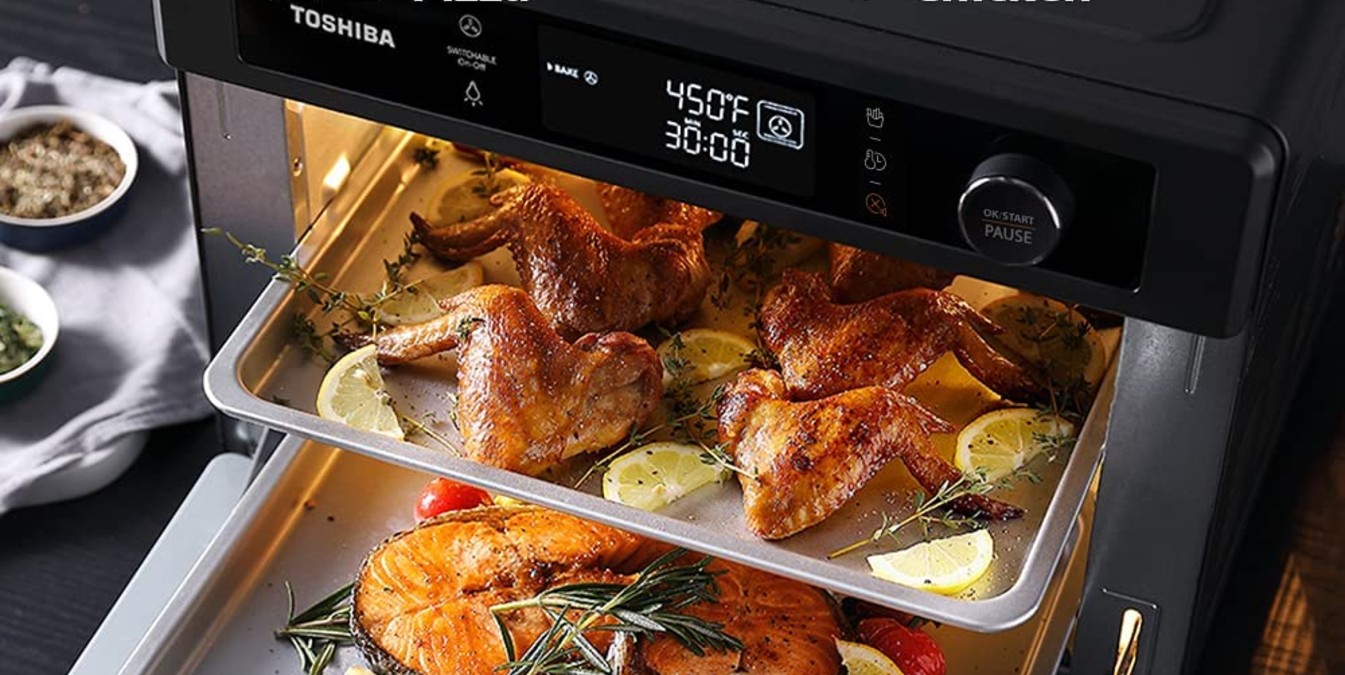 Waste-free, tastes great: Toshiba's 13-in-1 Air Fryer Toaster Oven sees new  low of $126