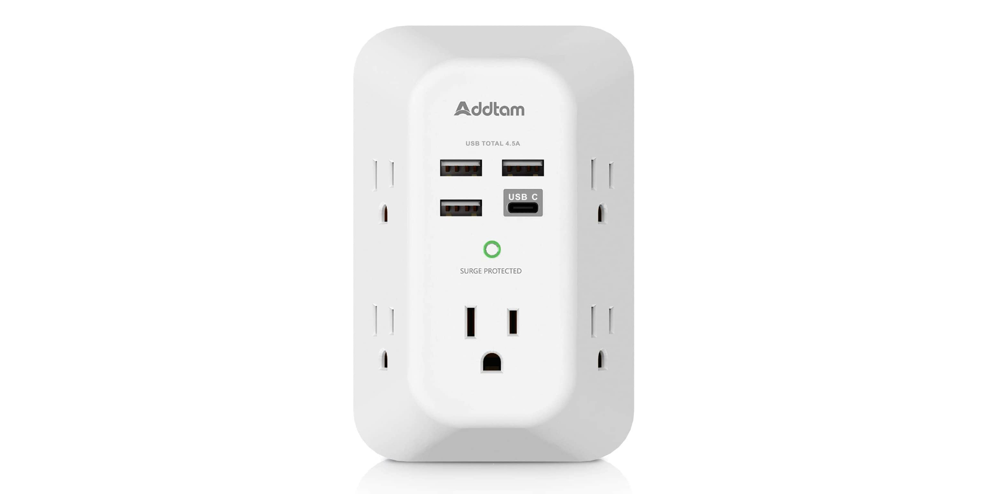 This 9 in 1 Surge Protector Adds USB C To An Outlet At 13 50 More Up