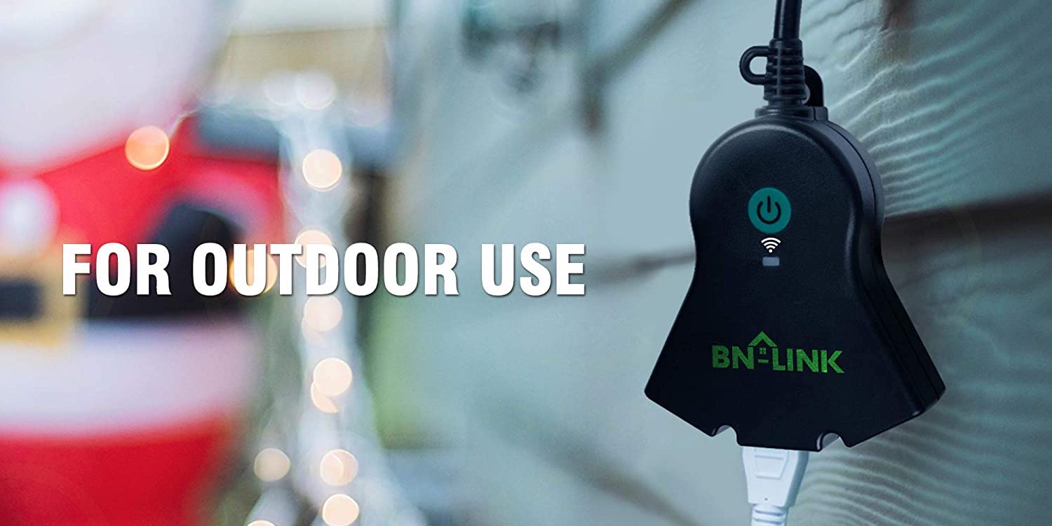 BN-LINK's outdoor Wi-Fi smart plug brings voice control to your