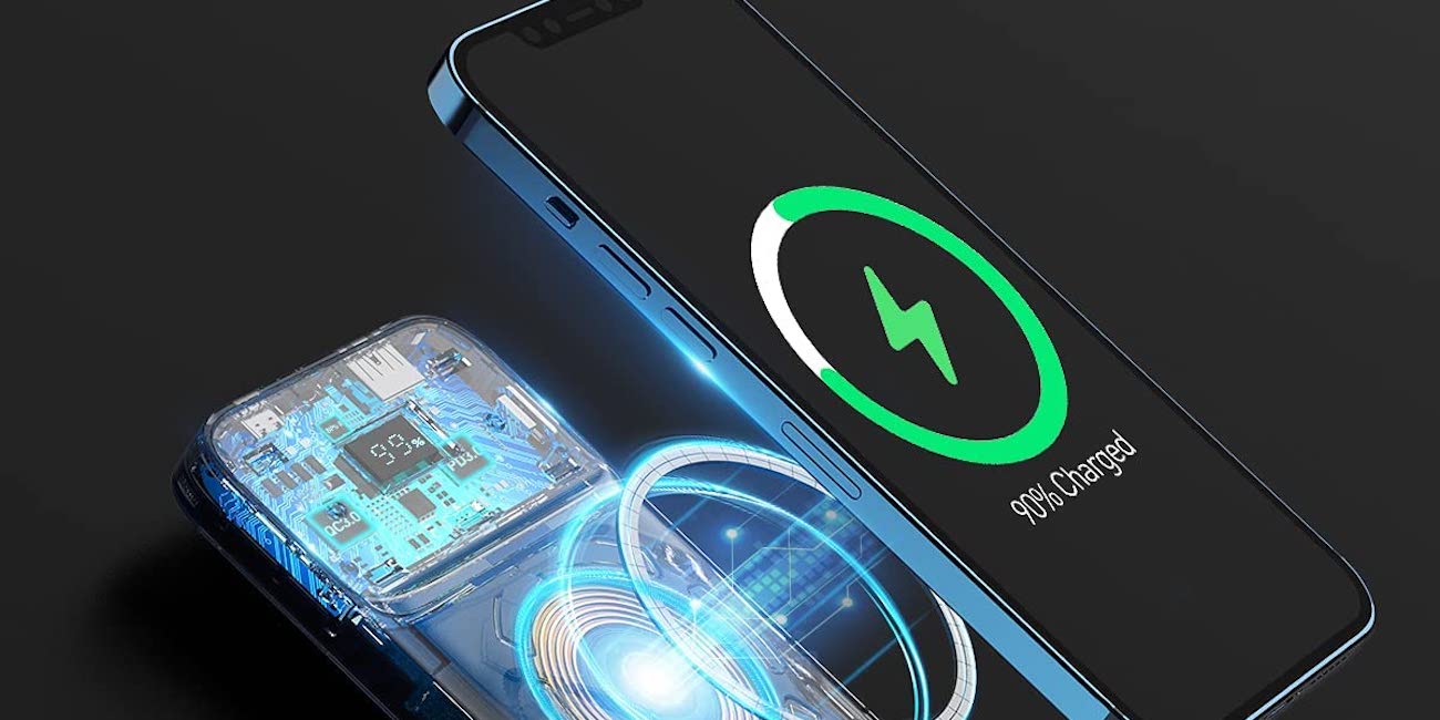 Save 25% on this wireless 10,000mAh MagSafe Power Bank Charger at $30