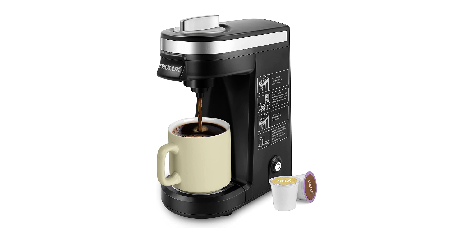 K-cup-ready coffee maker is down to $33 