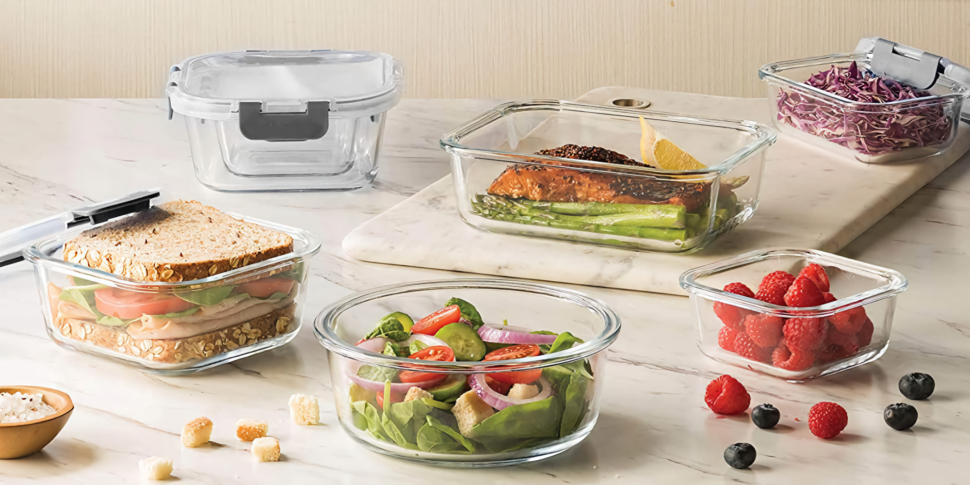 This highly-rated 24-piece glass food storage container set just fell under  $34 (Reg. $40+)