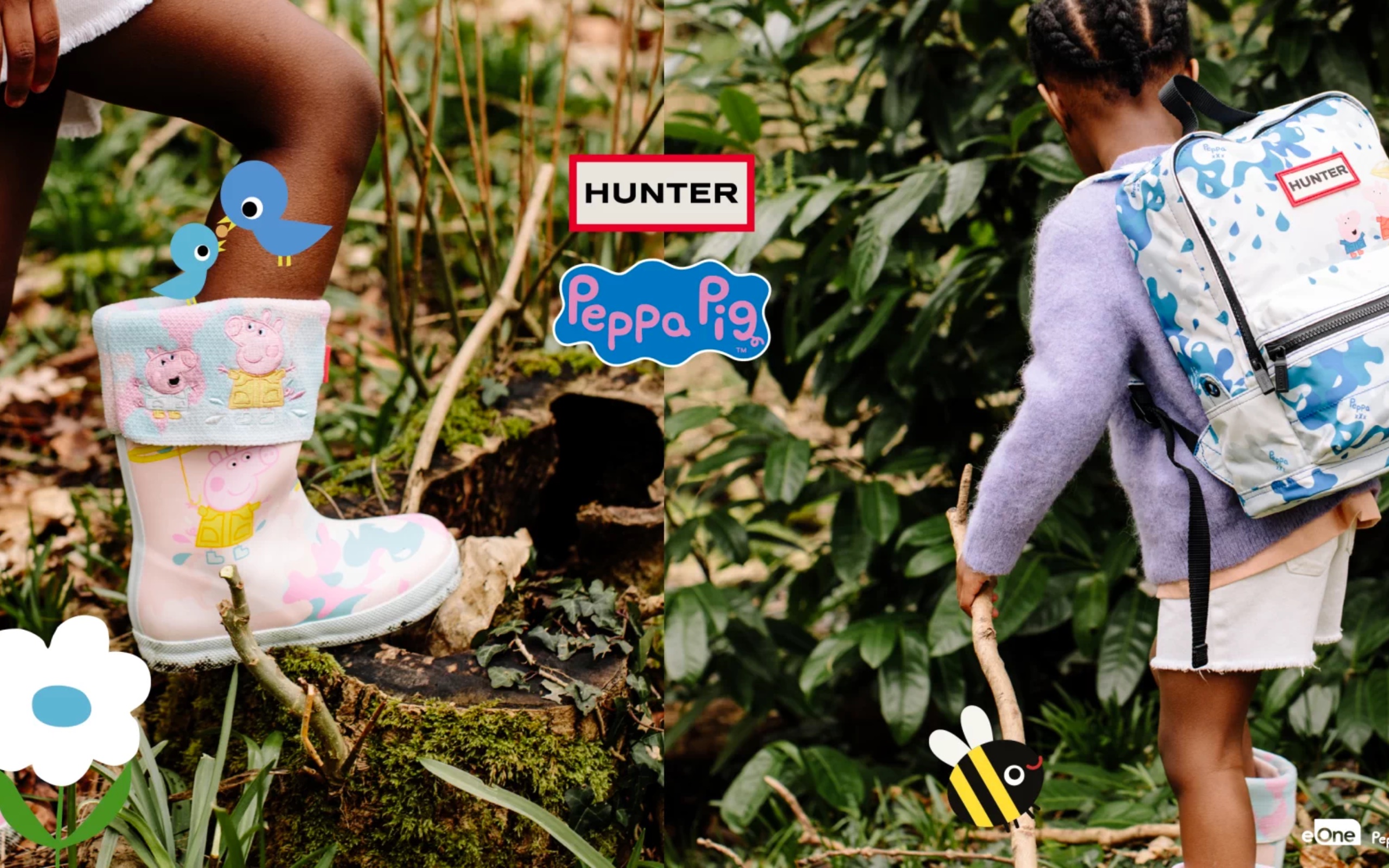 The Hunter x Peppa Pig collection features waterproof boots, 9to5Toys