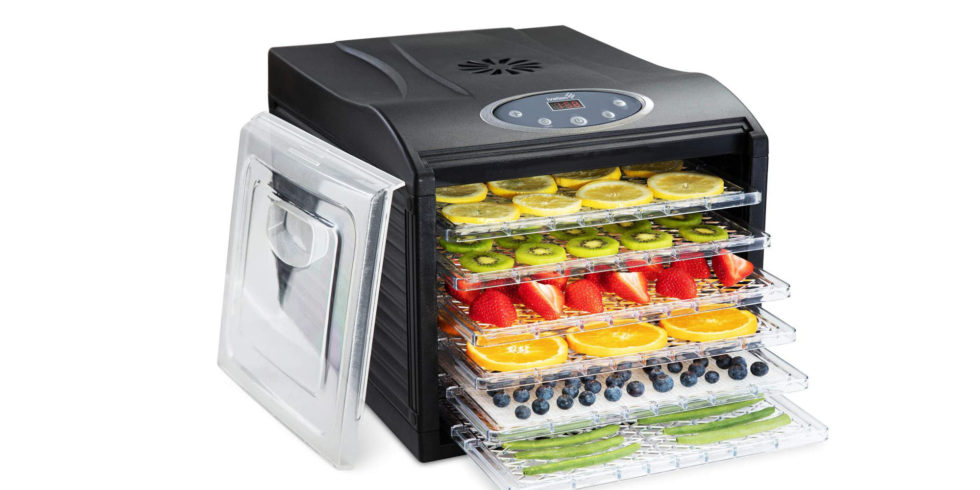 Make your own fruit snacks Gold Box home dehydrator sale starts from