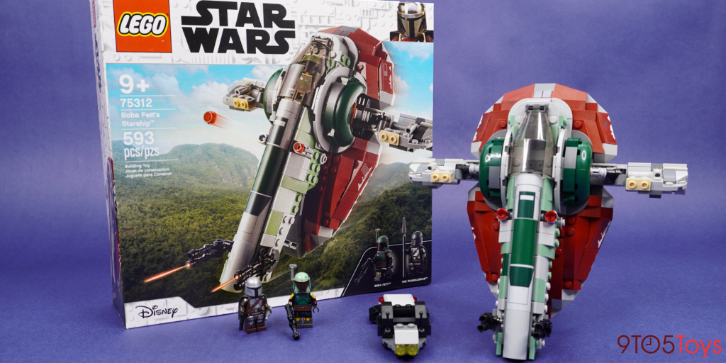 LEGO Slave 1 review: Hands-on with Boba Fett's Starship - 9to5Toys