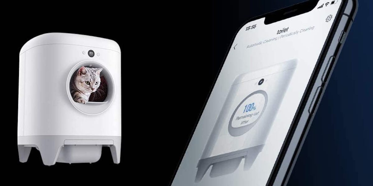 Pura X Smart SelfCleaning Cat Litter Box with odor control now 147