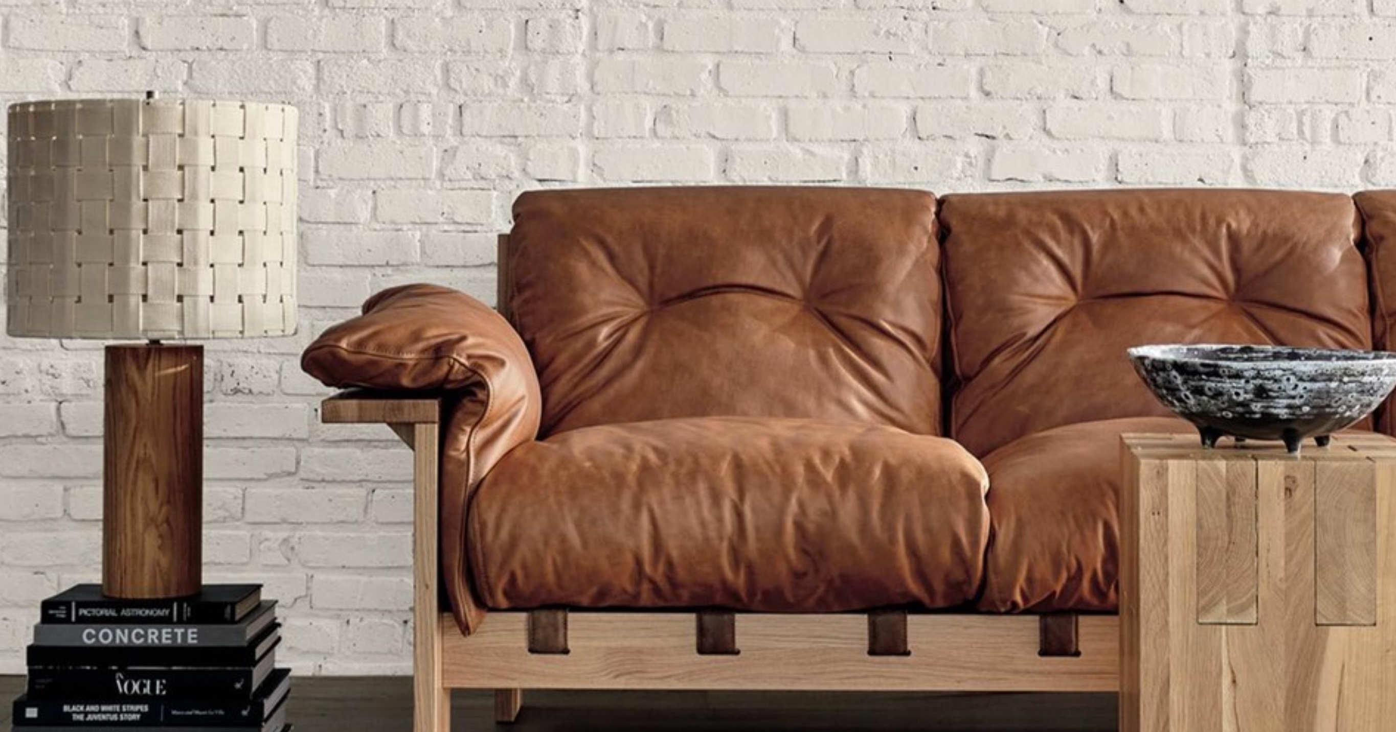 Crate and Barrel partners with Shinola for a leather furniture and