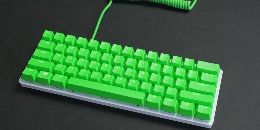 Razer's new keyboard accessories include PBT keycaps, coiled cables and more