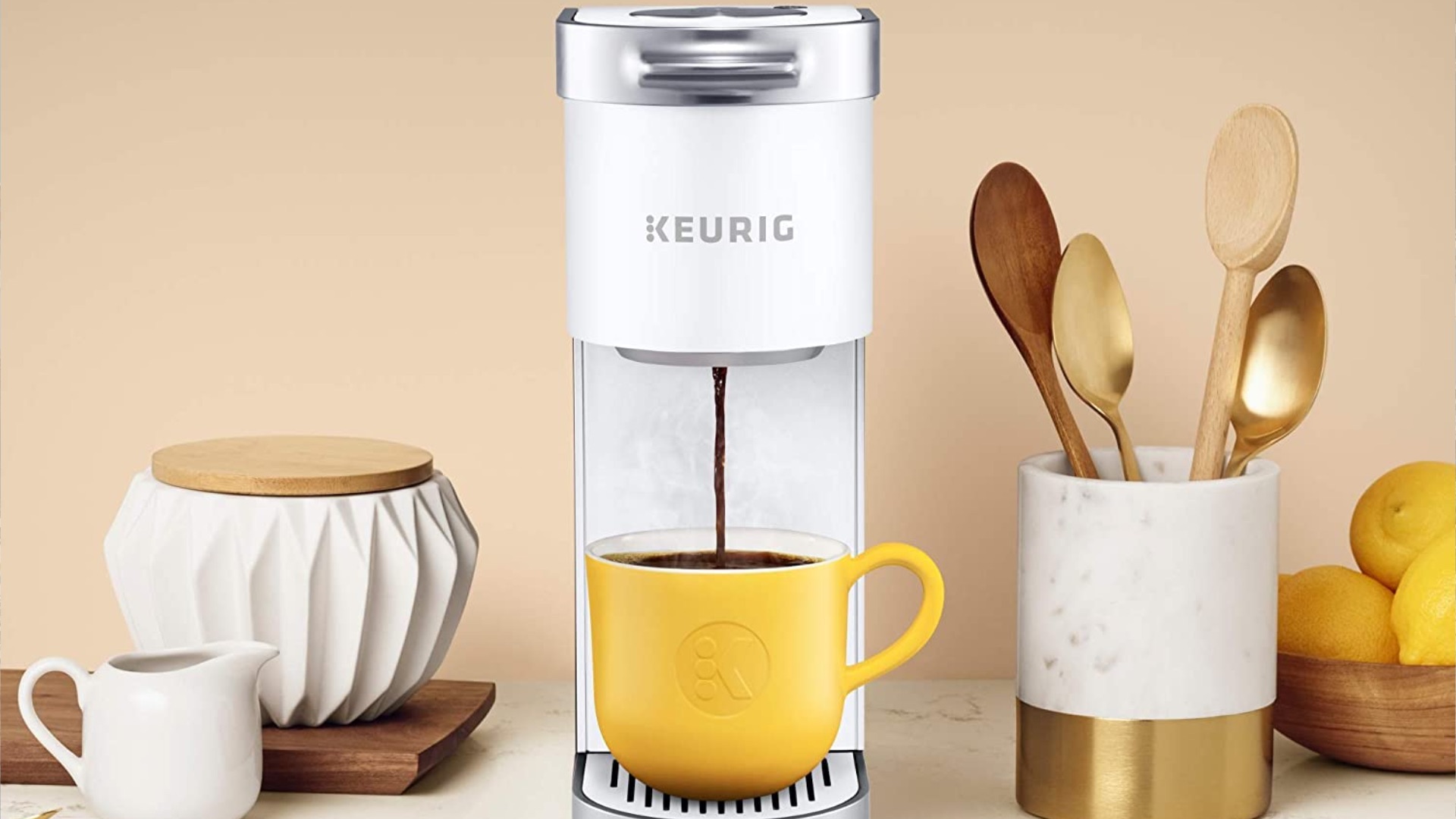 Keurig KMini Plus with removable reservoir ships for the big day at