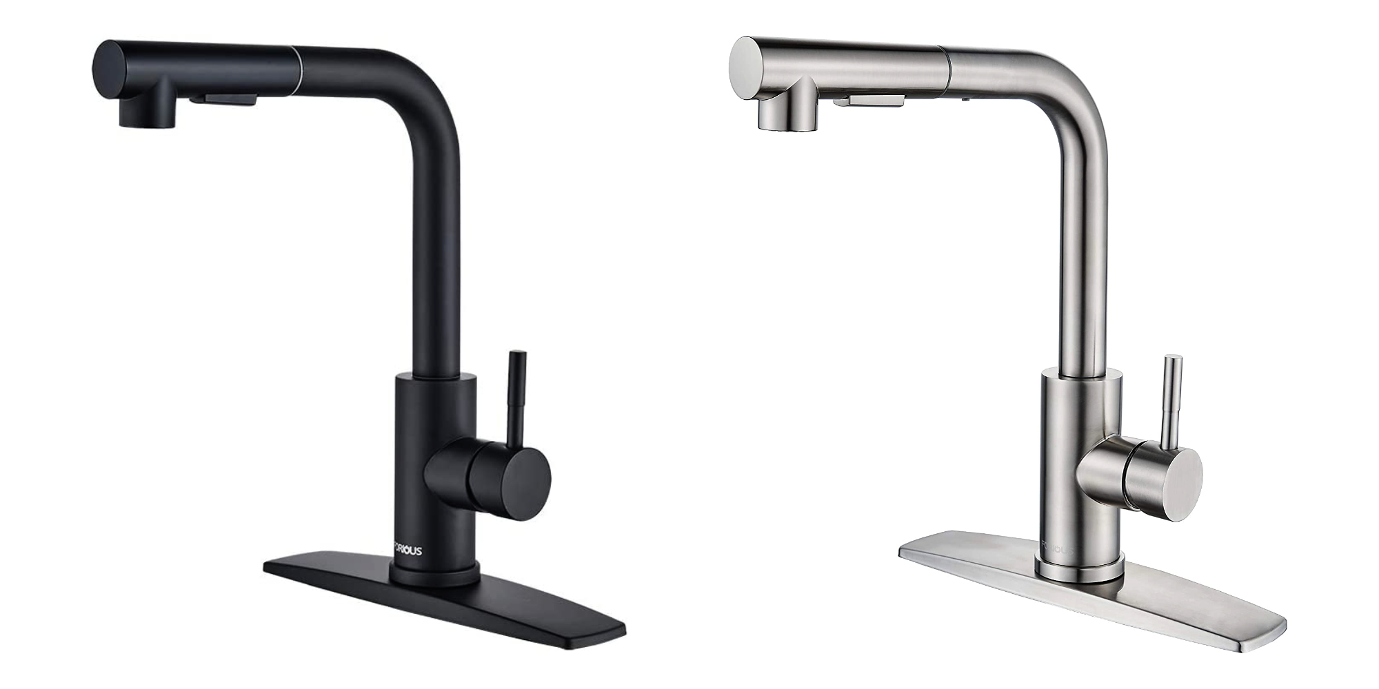 Affordably Upgrade To This Pull Down Kitchen Faucet At 39 Shipped   Forious Pull Down Kitchen Faucet 