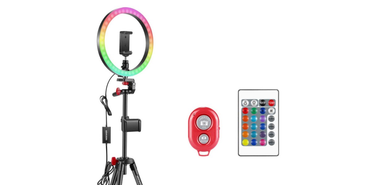 Neewer ring lights and content creation gear up to 42% off at