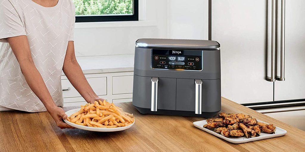 Upgrade to a Ninja dual-basket 5-in-1 air fryer this fall down at $100  (Matching low, $80 off)