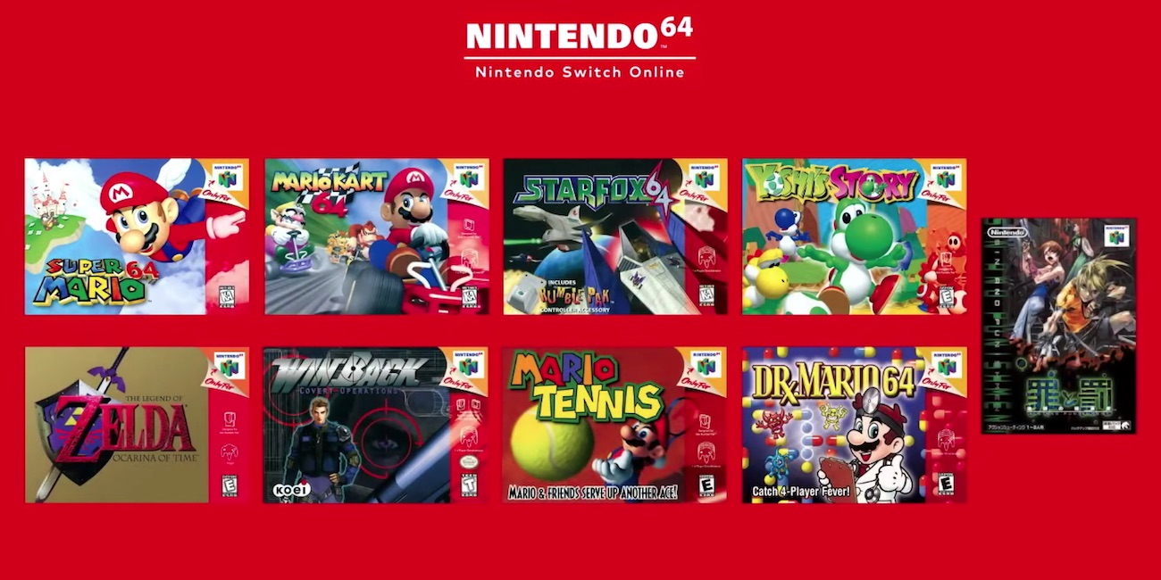 Nintendo Switch Online adds N64 and Sega Genesis games in October