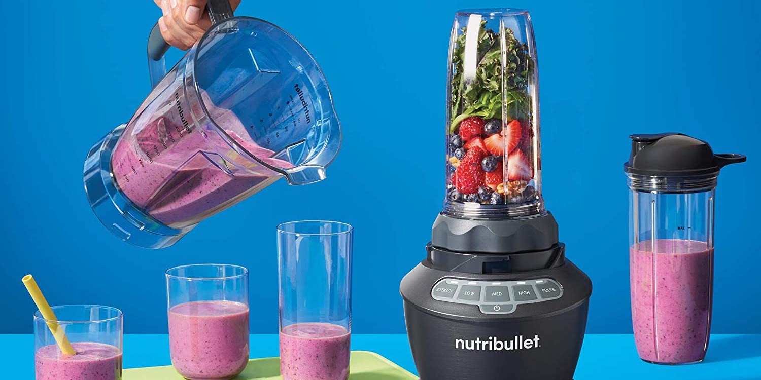 NutriBullet's 1200W Combo Blender/Juicer now matching  low at $100  (25% off)