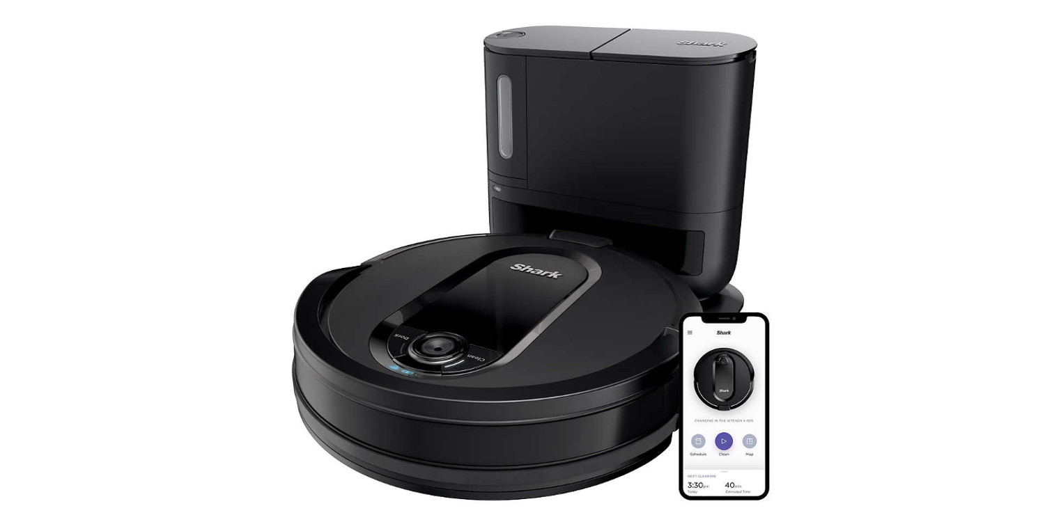 shark iq app controlled self emptying robot vacuum