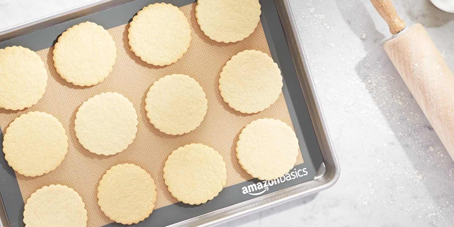 Bake up a storm with Amazon Basics' silicone baking sheets for under 3