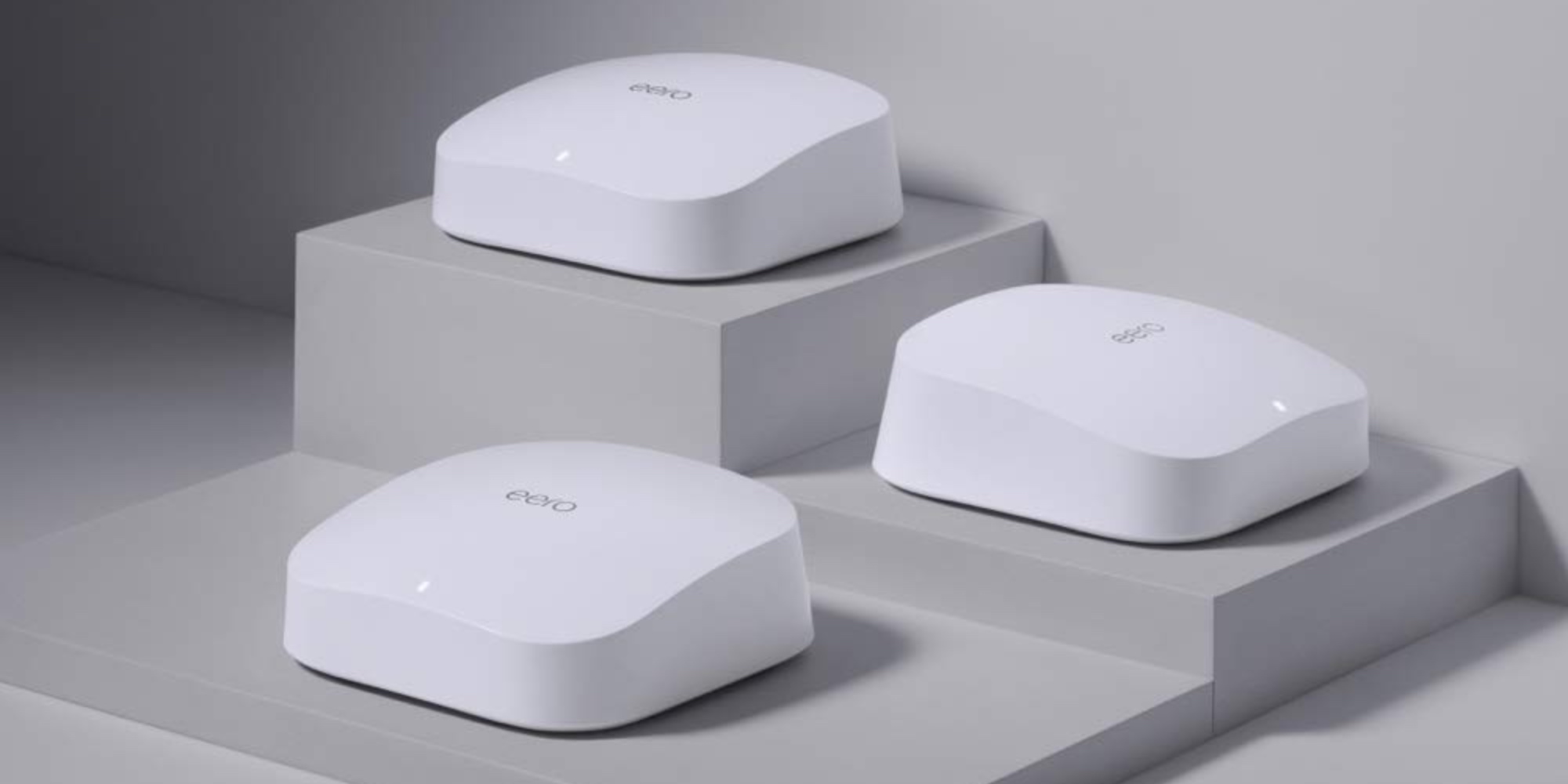 eero's Pro 6 mesh Wi-Fi 6 Router 3-pack covers 2,000-square feet for ...