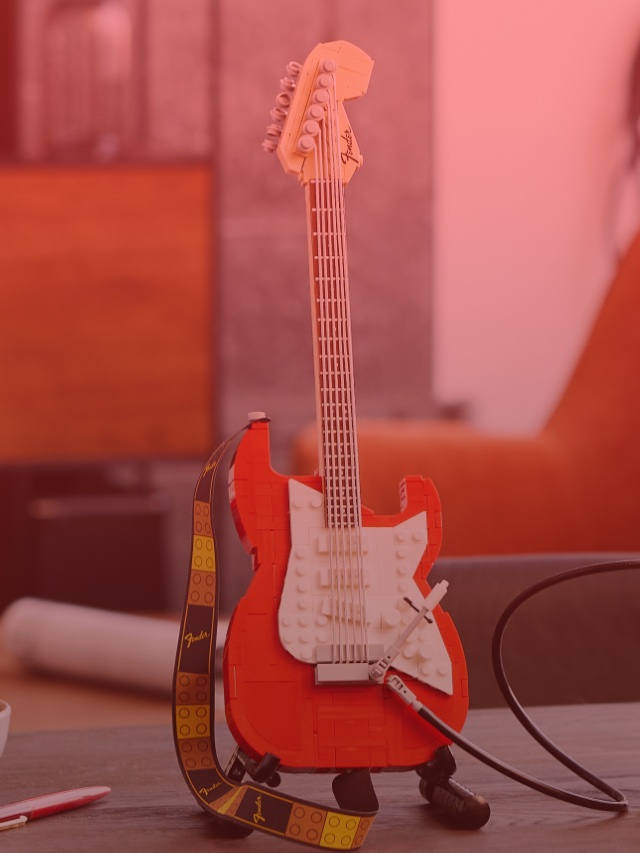 LEGO debuts new Fender Stratocaster guitar
