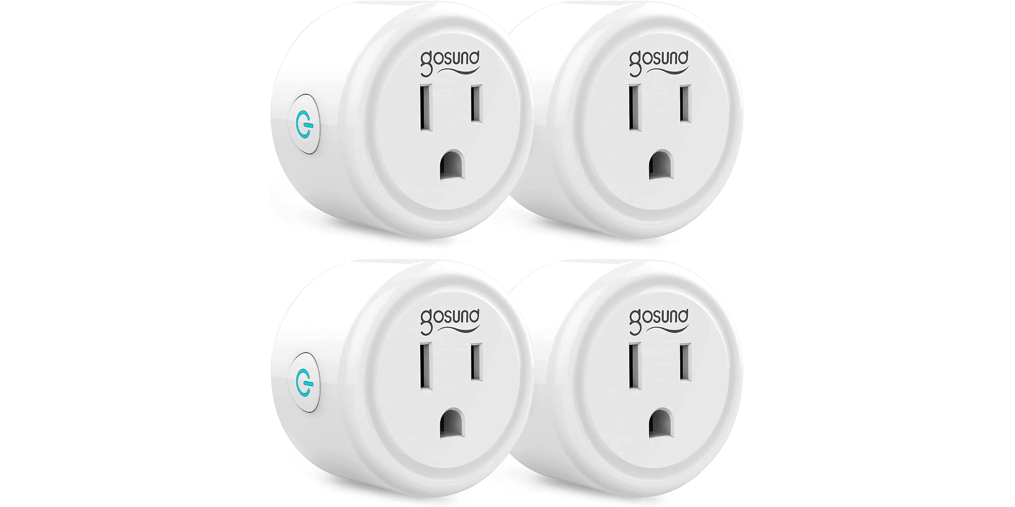 Gosund's 4pack of WiFi mini smart plugs are just 4 each when you