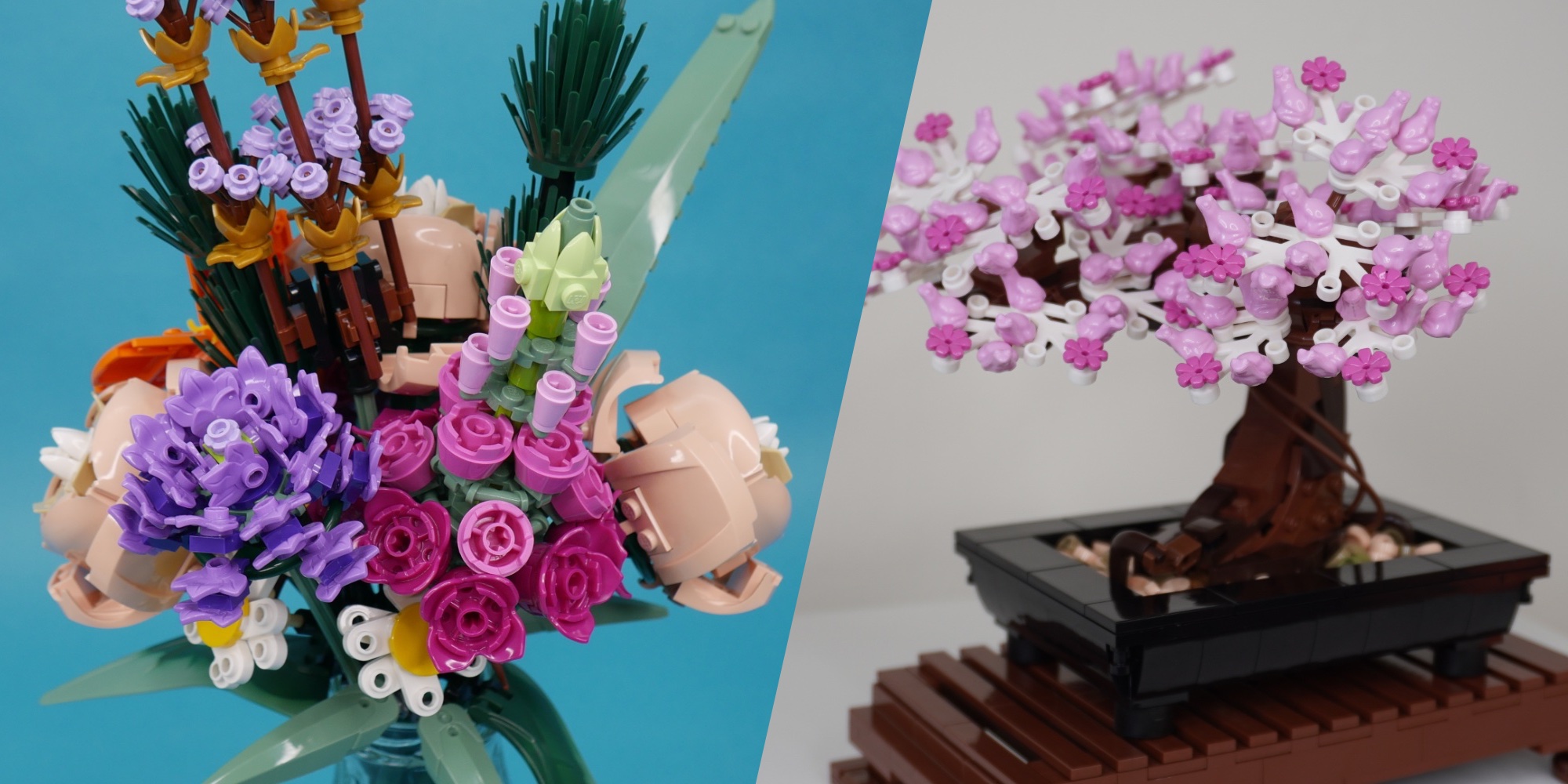 LEGO’s Flower Bouquet and Bonsai Tree see rare discounts to 40.50 each