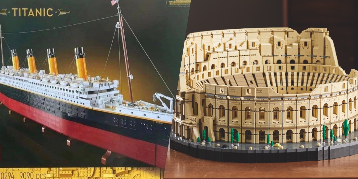 lego titanic 9090 pieces