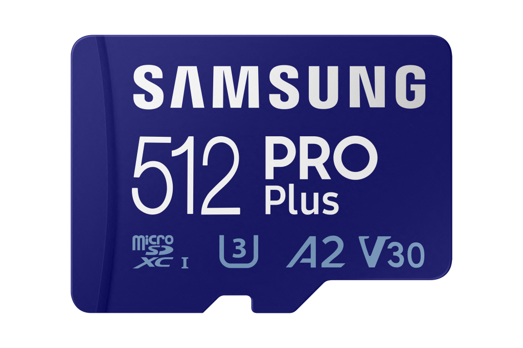 New Samsung microSD card