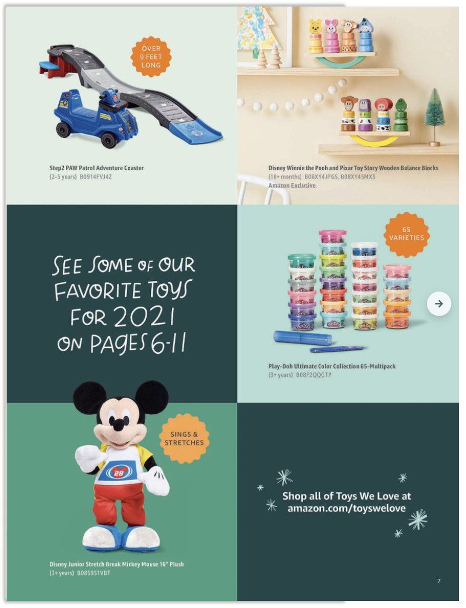Amazon Toy Book 2021 Curated holiday gift 9to5Toys