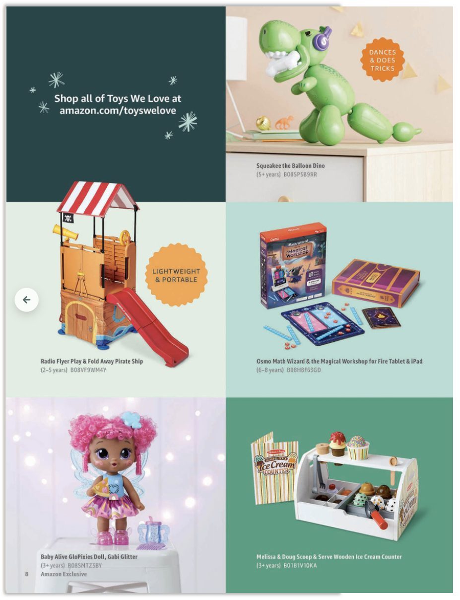Amazon Toy Book 2021 Curated holiday gift 9to5Toys