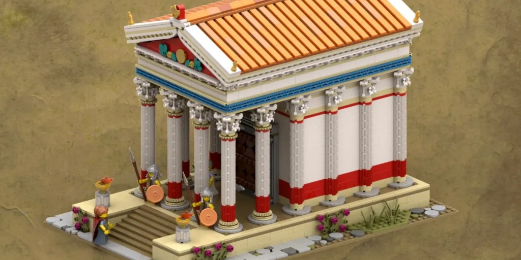 LEGO Roman Temple