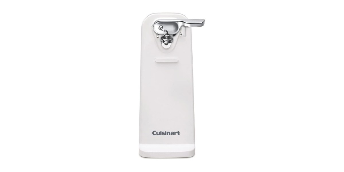 Let Cuisinart's retro-style Electric Can Opener do it, now matching   low at $15 (40% off)