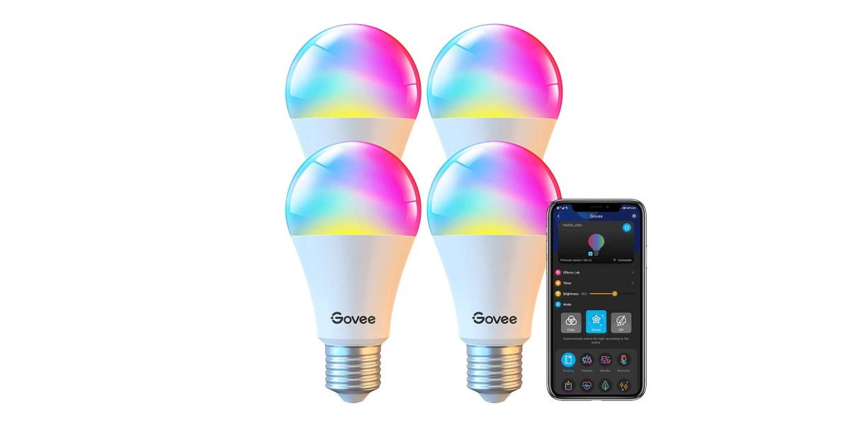 Govee Smart RGBWW Light Bulbs