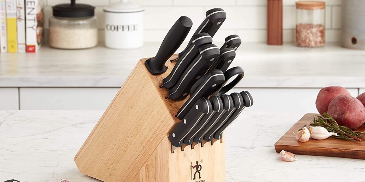 This J.A. Henckels 15-Piece Knife Set Is on  for the