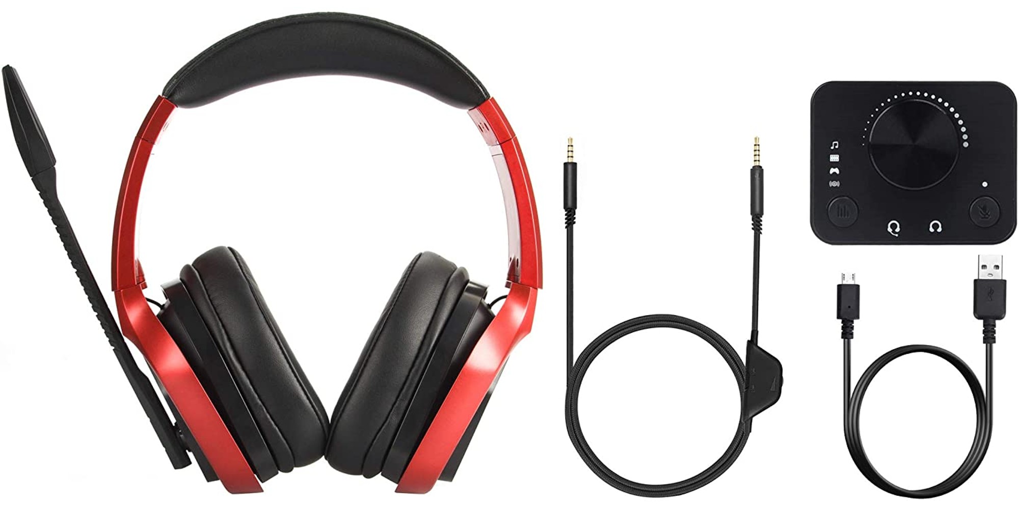 Amazon Basics' Gaming Headset features a desktop EQ mixer for 25