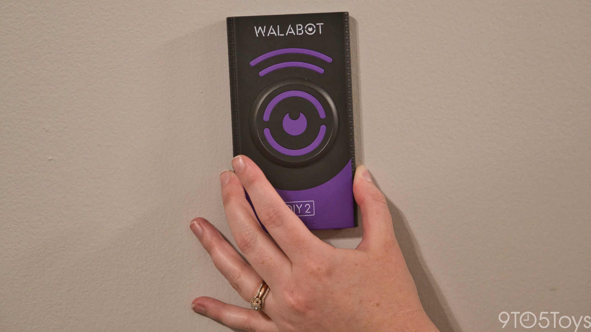Walls are x-rayed with Walabot wall scanners